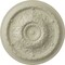 Ekena Millwork Oslo Ceiling Medallion (Fits Canopies up to 7 5/8"), Hand-Painted Clear Yellow, 38 3/8"OD x 2 7/8"P CM38OSCYF - alternate 1